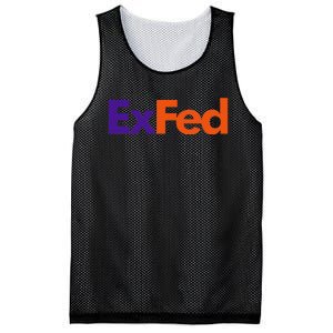 Retired Federal Government Worker Ex Fed Mesh Reversible Basketball Jersey Tank