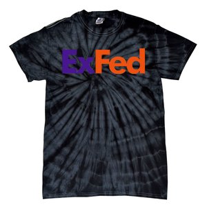 Retired Federal Government Worker Ex Fed Tie-Dye T-Shirt