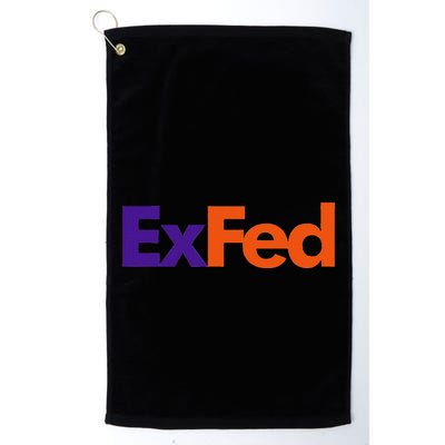 Retired Federal Government Worker Ex Fed Golf Towel