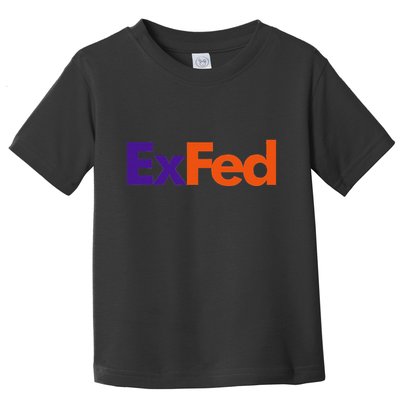 Retired Federal Government Worker Ex Fed Toddler T-Shirt