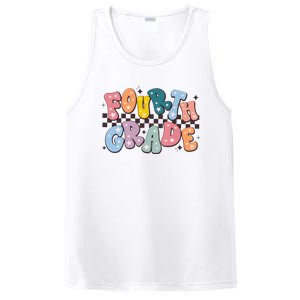 Retro Fourth Grade For Teacher Student PosiCharge Competitor Tank