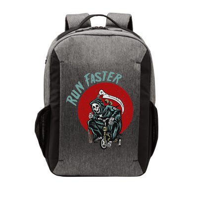 Run Faster Grim Reaper Last Responder Funny Dark Humor Gift Vector Backpack