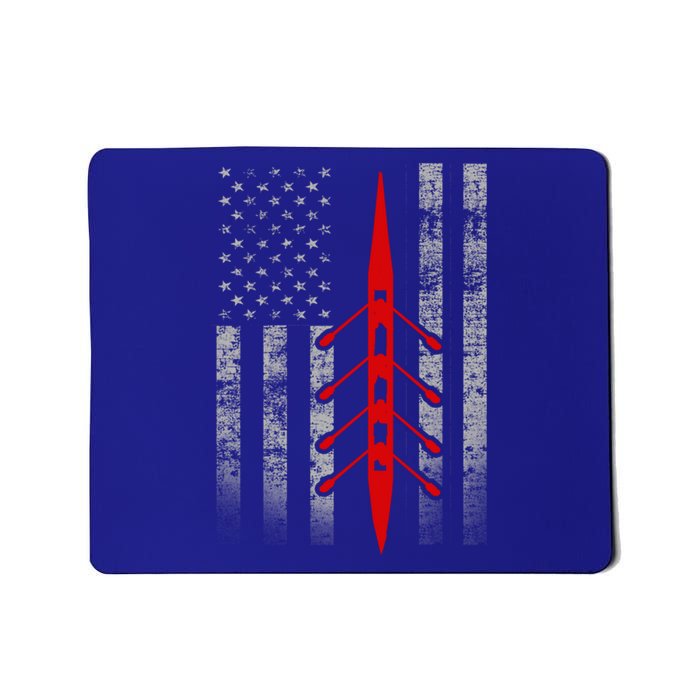 Rowing Flag Gift Rowing Boat Flag Hooded Meaningful Gift Mousepad