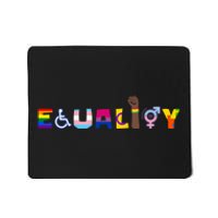 Rainbow Flag Gay Lesbian Equality Human Rights Lgbt Pride Mousepad