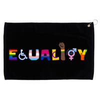 Rainbow Flag Gay Lesbian Equality Human Rights Lgbt Pride Grommeted Golf Towel