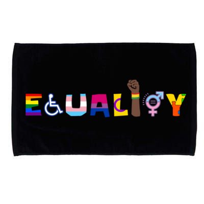 Rainbow Flag Gay Lesbian Equality Human Rights Lgbt Pride Microfiber Hand Towel