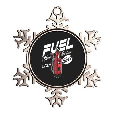 Ryse Fuel Gas Pump Metallic Star Ornament