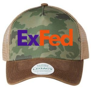 Retired Federal Government Worker Ex Fed Legacy Tie Dye Trucker Hat