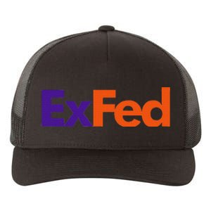 Retired Federal Government Worker Ex Fed Yupoong Adult 5-Panel Trucker Hat