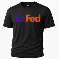 Retired Federal Government Worker Ex Fed Cooling Performance Crew T-Shirt