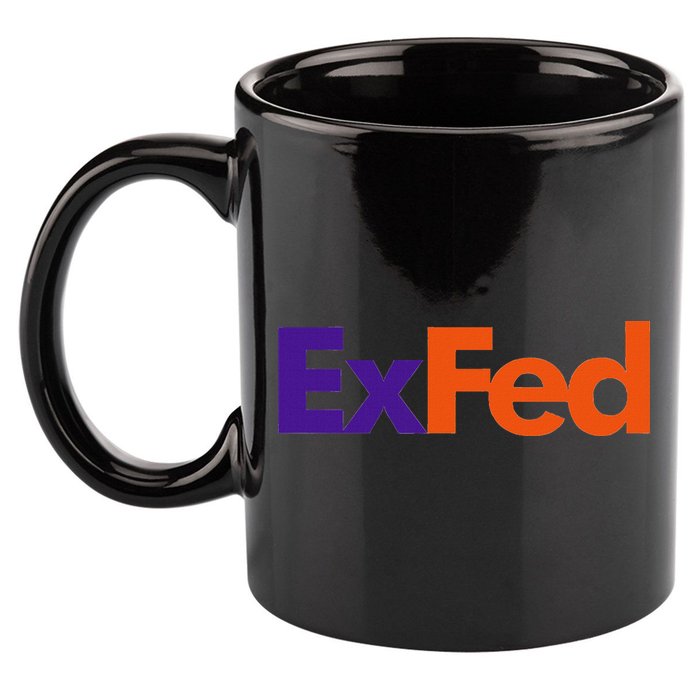 Retired Federal Government Worker Ex Fed 11oz C Handle Ceramic Mug