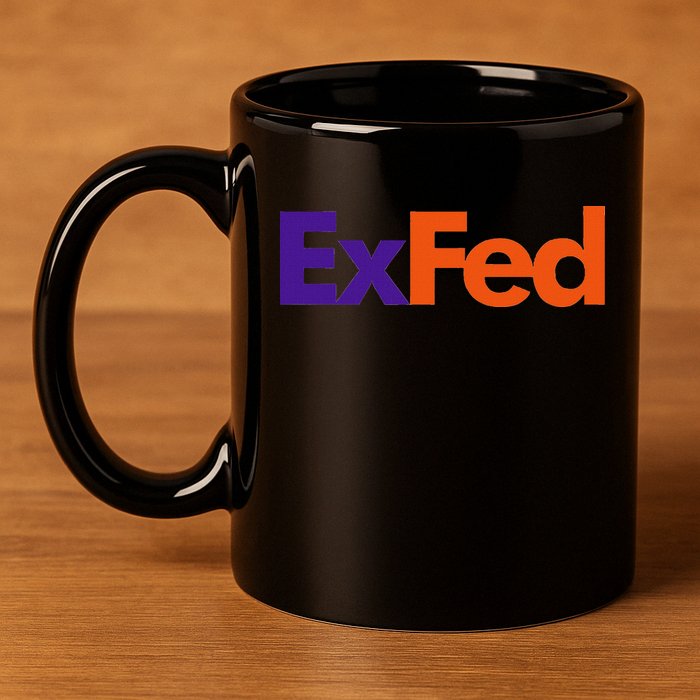 Retired Federal Government Worker Ex Fed 11oz C Handle Ceramic Mug