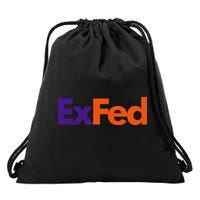 Retired Federal Government Worker Ex Fed Drawstring Bag