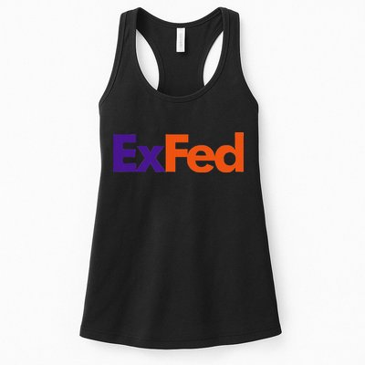 Retired Federal Government Worker Ex Fed Womens Tank Top