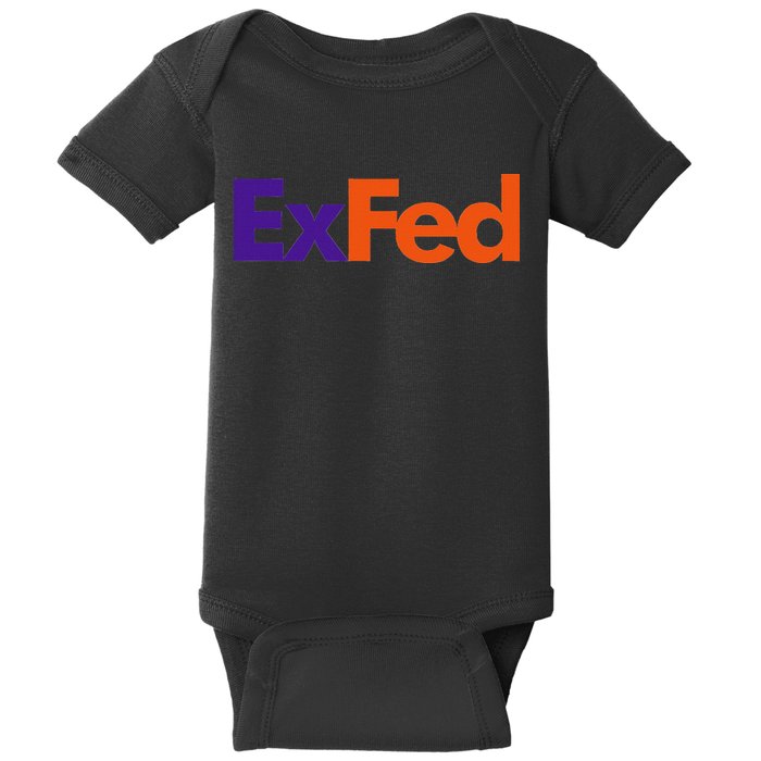 Retired Federal Government Worker Ex Fed Baby Bodysuit