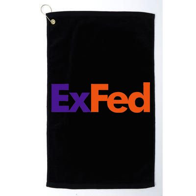 Retired Federal Government Worker Ex Fed Golf Towel