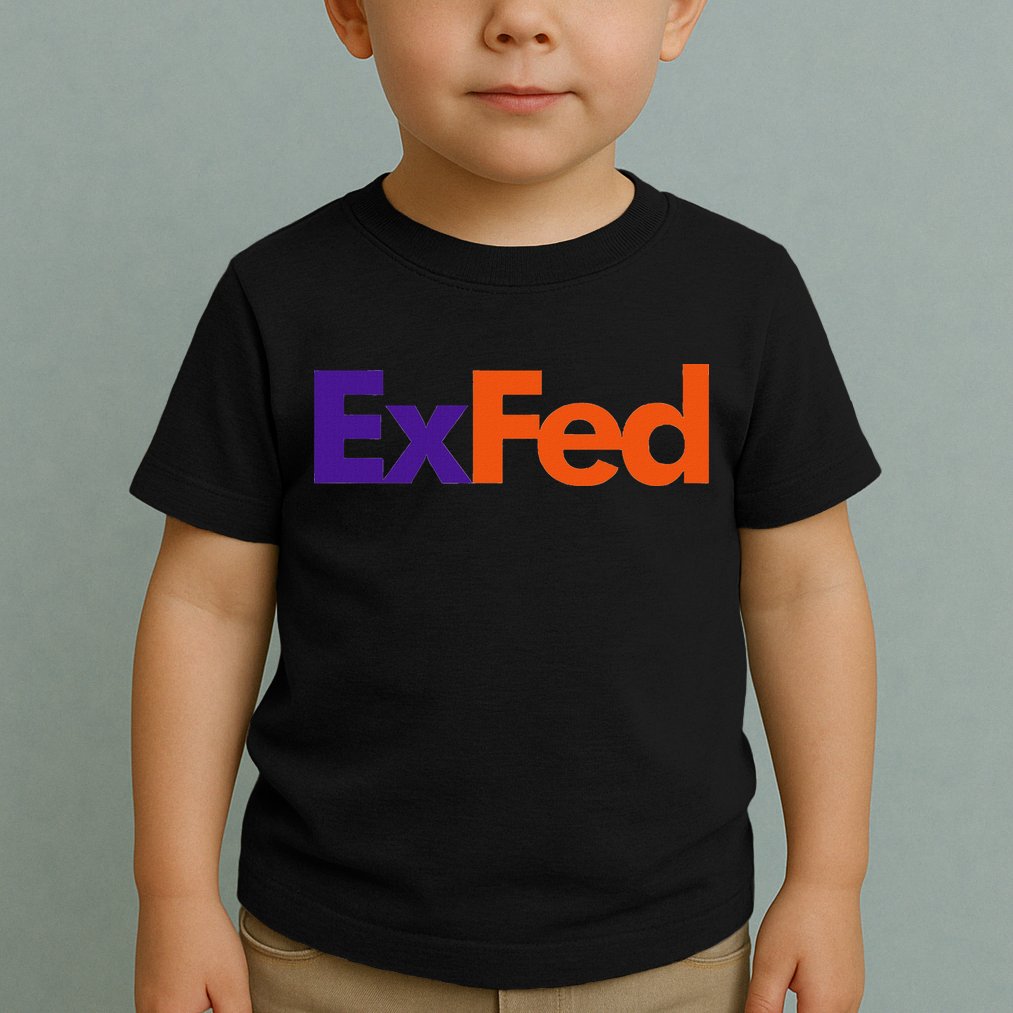 Retired Federal Government Worker Ex Fed Toddler T-Shirt