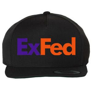 Retired Federal Government Worker Ex Fed Wool Snapback Cap