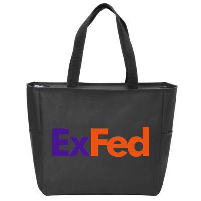 Retired Federal Government Worker Ex Fed Zip Tote Bag