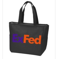 Retired Federal Government Worker Ex Fed Zip Tote Bag