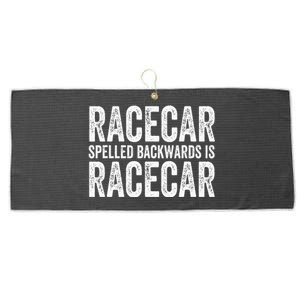 Racecar for Gift Mechanic Fast Race Car Racing Funny Large Microfiber Waffle Golf Towel