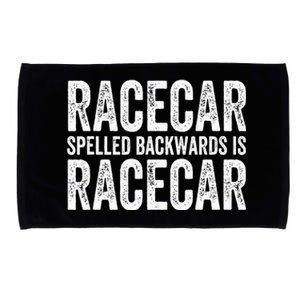 Racecar for Gift Mechanic Fast Race Car Racing Funny Microfiber Hand Towel