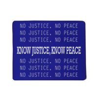 Raised Fist Great Gift Stop Police Brutality Great Gift No Justice No Peace Gift Mousepad