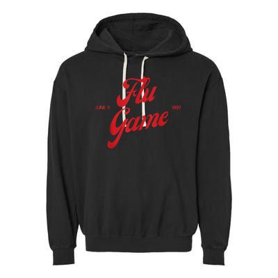 Retro Flu Game 12s Matching Garment-Dyed Fleece Hoodie