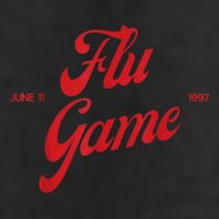 Retro Flu Game 12s Matching Garment-Dyed Fleece Hoodie