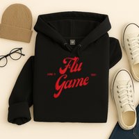 Retro Flu Game 12s Matching Hoodie