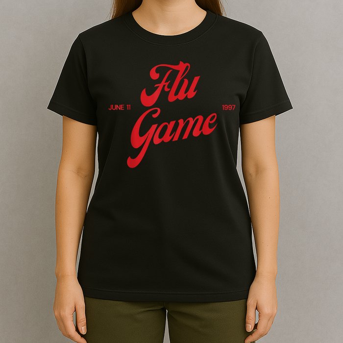 Retro Flu Game 12s Matching T-Shirt