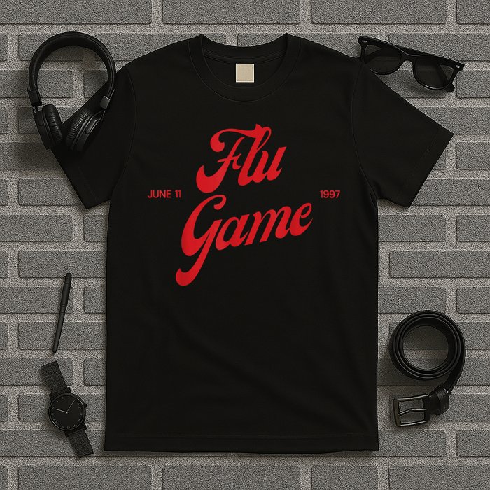 Retro Flu Game 12s Matching T-Shirt