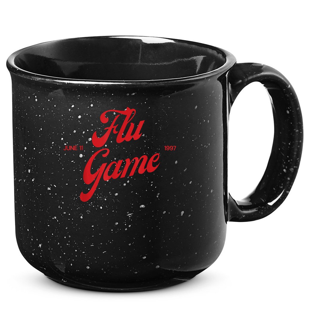 Retro Flu Game 12s Matching 15oz Campfire Ceramic Mug