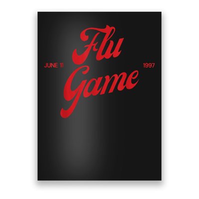Retro Flu Game 12s Matching Poster
