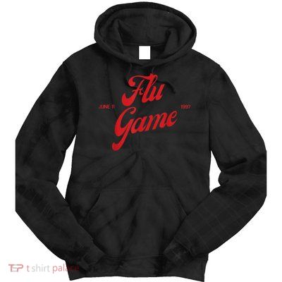Retro Flu Game 12s Matching Tie Dye Hoodie