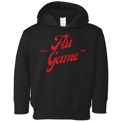 Retro Flu Game 12s Matching Toddler Hoodie