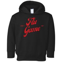 Retro Flu Game 12s Matching Toddler Hoodie