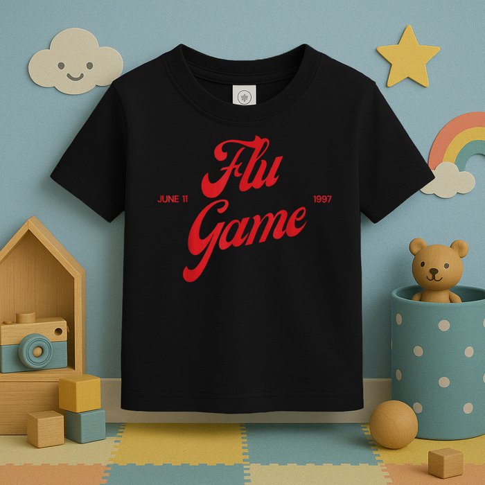 Retro Flu Game 12s Matching Toddler T-Shirt