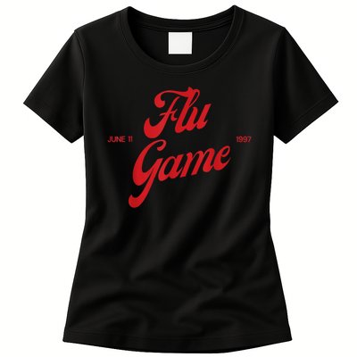 Retro Flu Game 12s Matching Womens T-Shirt