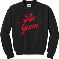 Retro Flu Game 12s Matching Kids Sweatshirt