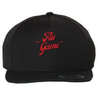 Retro Flu Game 12s Matching Wool Snapback Cap