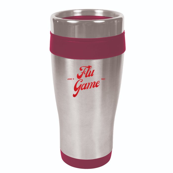 Retro Flu Game 12s Matching 16oz Travel Tumbler