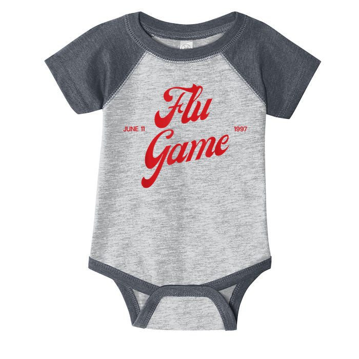 Retro Flu Game 12s Matching Infant Baby Jersey Bodysuit