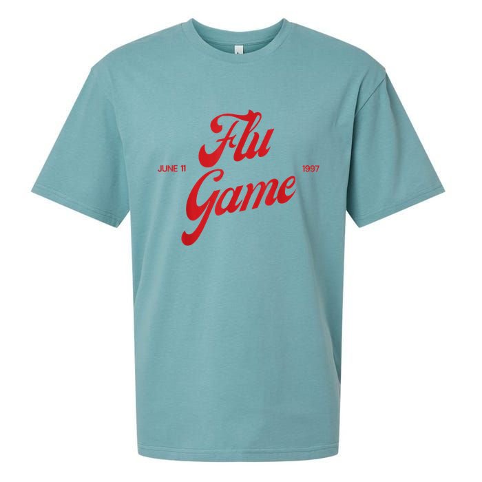 Retro Flu Game 12s Matching Sueded Cloud Jersey T-Shirt