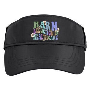 Retro Flower Harm Reduction Healthcare Overdose Awareness Adult Drive Performance Visor