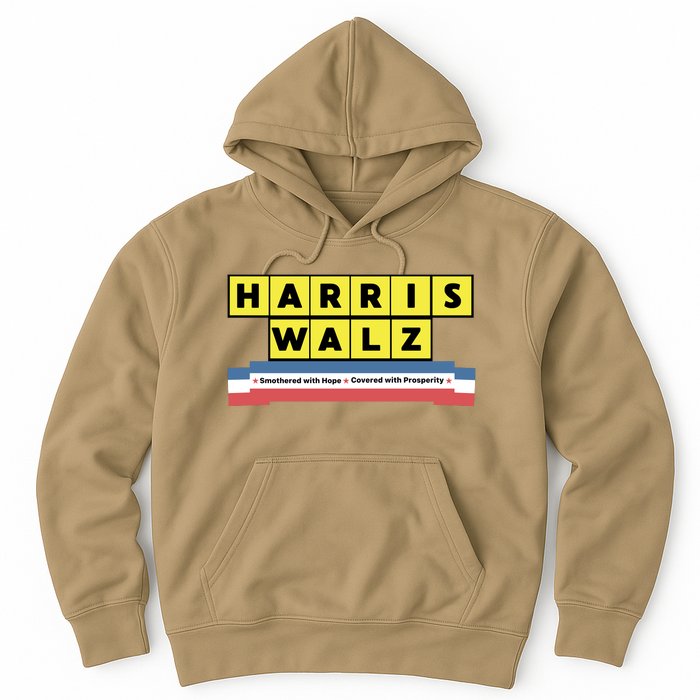 Ron Filipkowski Harris Walz Smothered With Hope Covered With Prosperity Hoodie