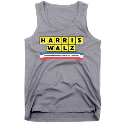 Ron Filipkowski Harris Walz Smothered With Hope Covered With Prosperity Tank Top