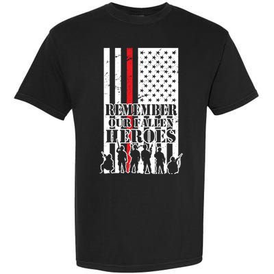 Remember Our Fallen Heroes Garment-Dyed Heavyweight T-Shirt