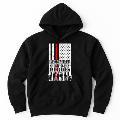 Remember Our Fallen Heroes Hoodie