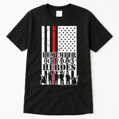 Remember Our Fallen Heroes Tall T-Shirt